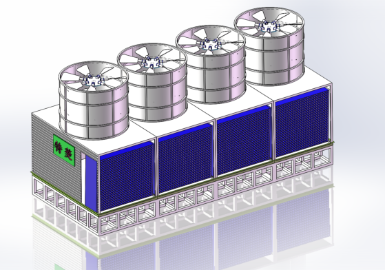 冷卻塔降噪方案圖片