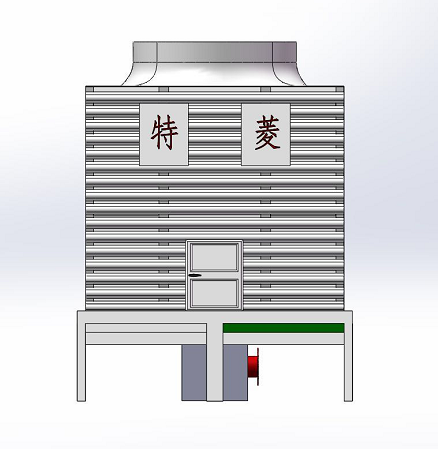 超靜音冷卻塔風量